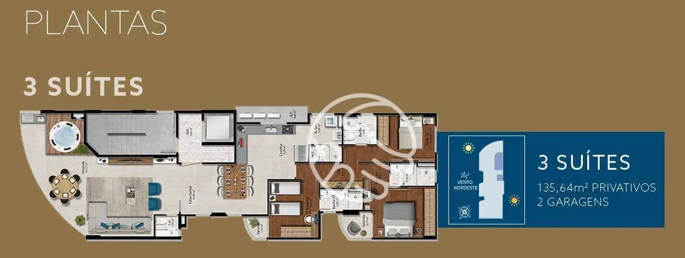 Apartamento, 3 quartos, 135 m² - Foto 14