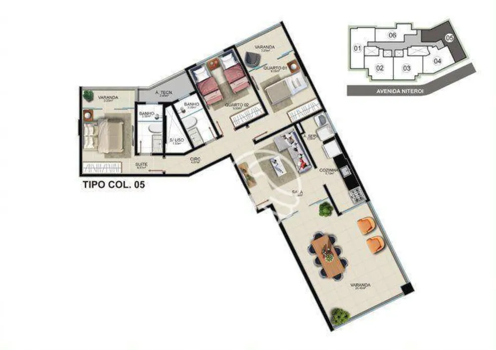 Apartamento, 3 quartos, 95 m² - Foto 11