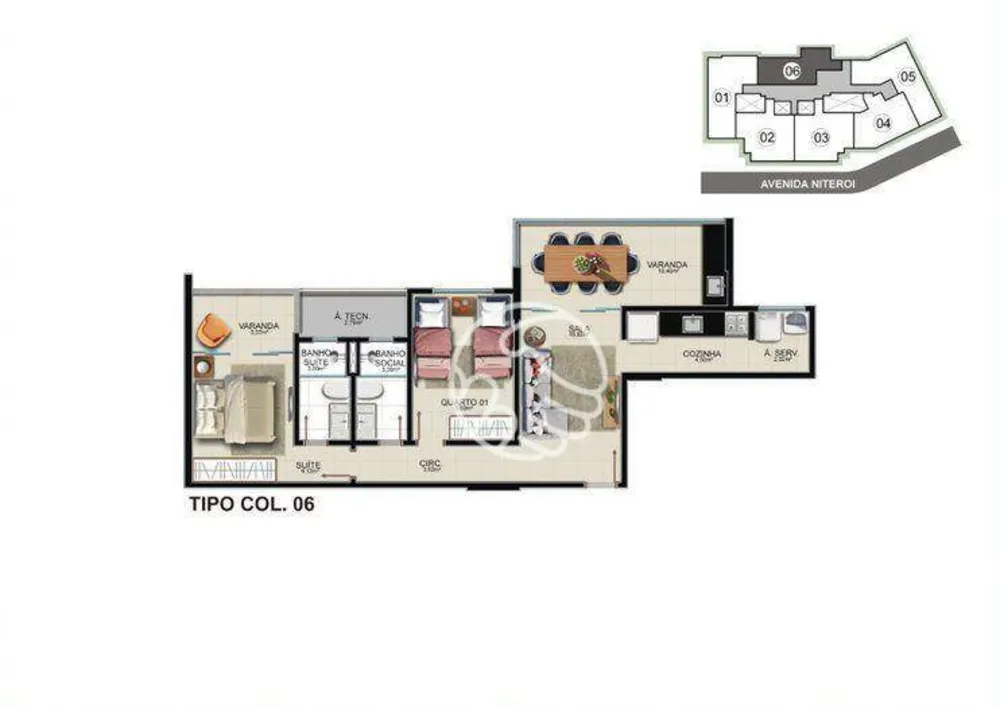 Apartamento, 3 quartos, 85 m² - Foto 16