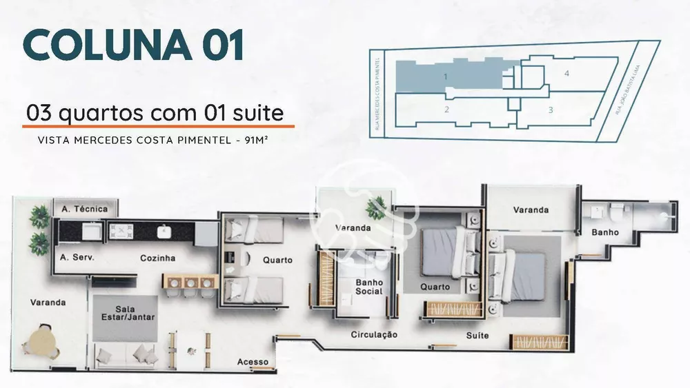 Apartamento, 2 quartos, 69 m² - Foto 4