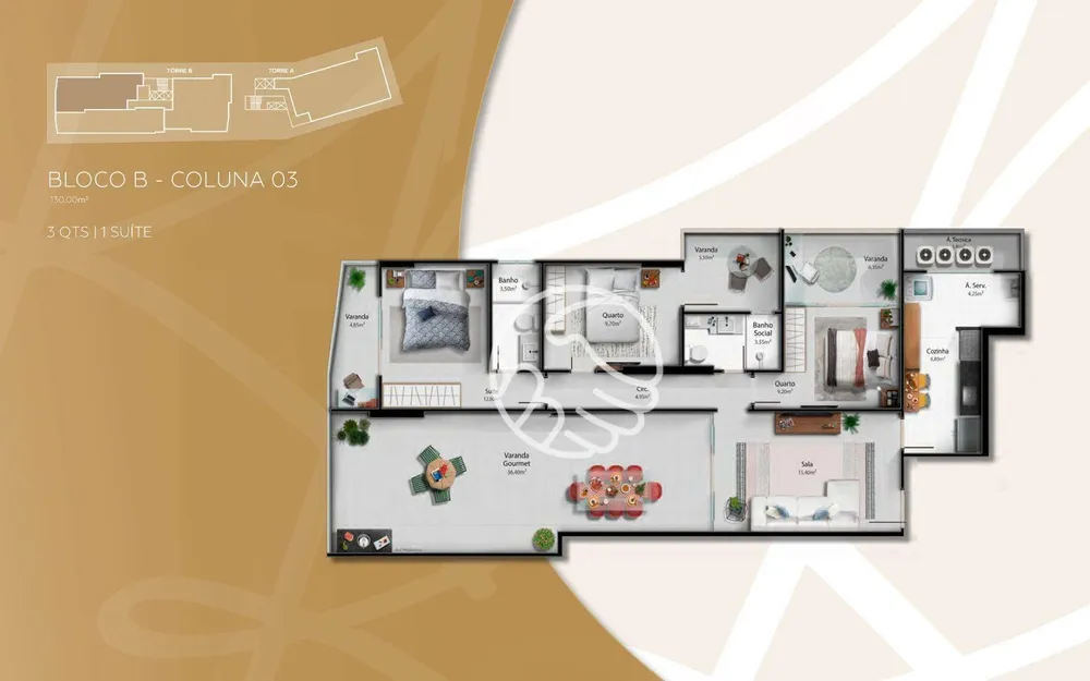Apartamento, 3 quartos, 115 m² - Foto 16