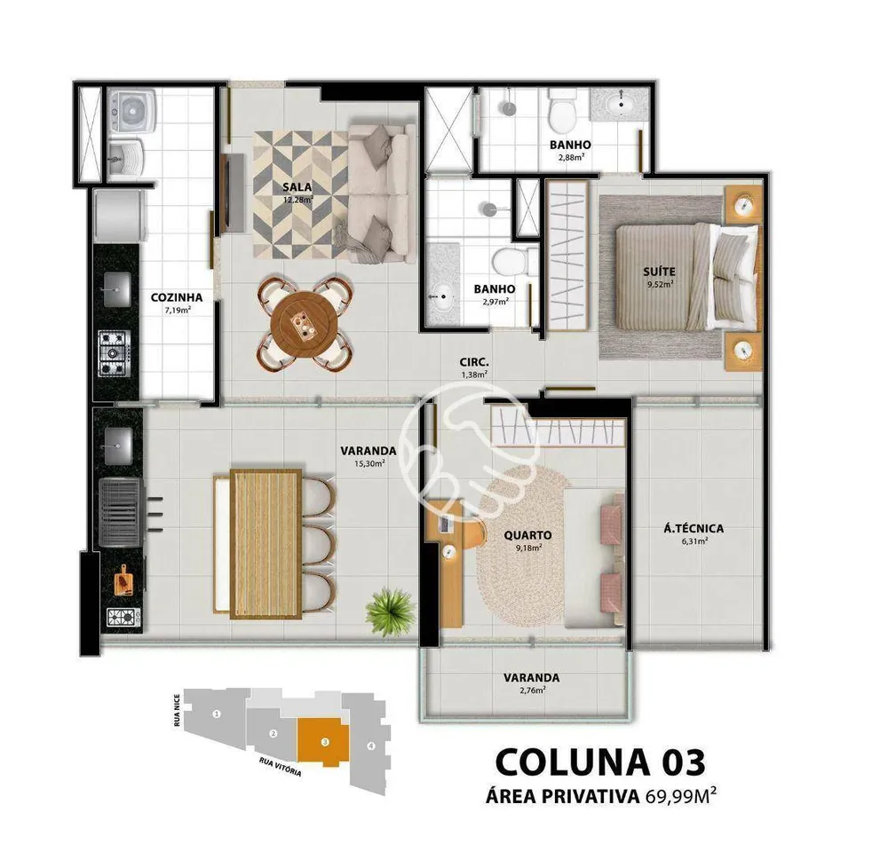 Apartamento, 3 quartos, 120 m² - Foto 10