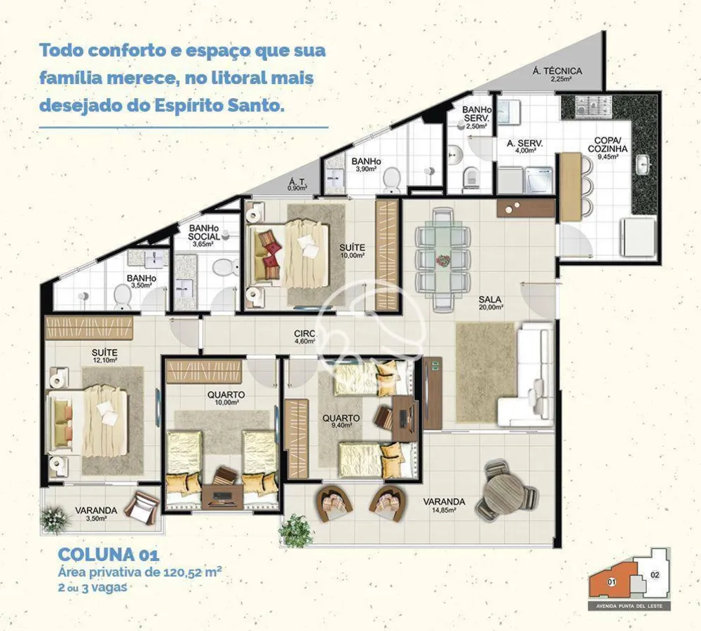 Apartamento, 4 quartos, 119 m² - Foto 23