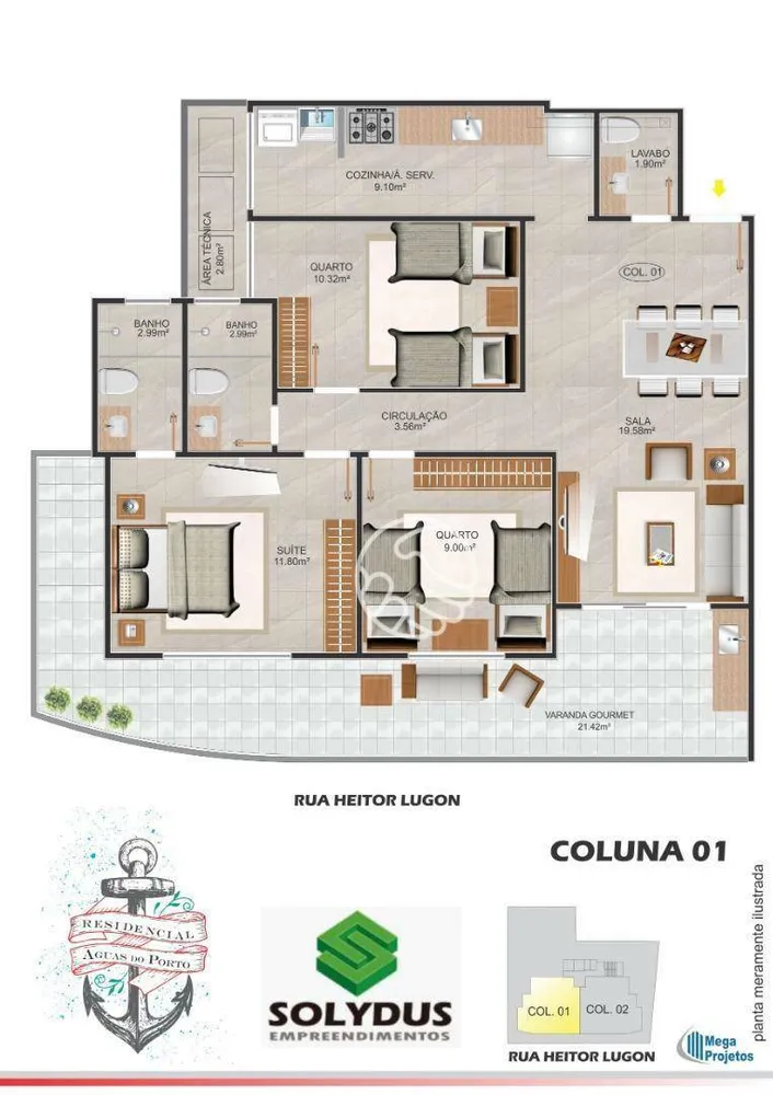 Apartamento, 3 quartos, 95 m² - Foto 14