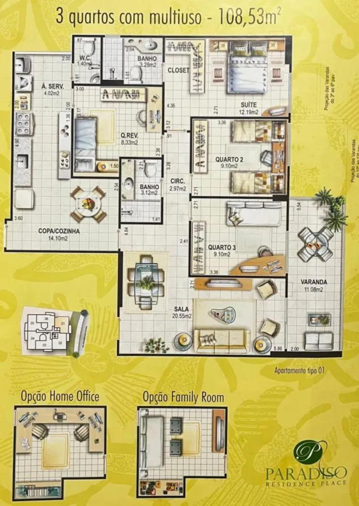 Apartamento, 4 quartos, 110 m² - Foto 50