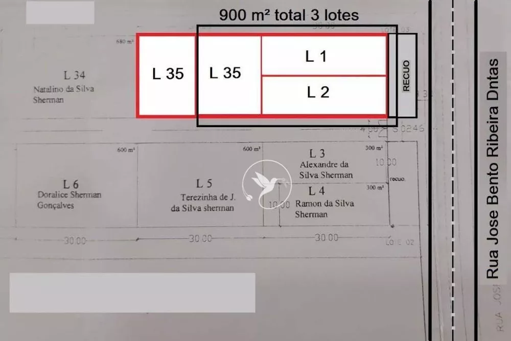 Terreno, 900 m² - Foto 3