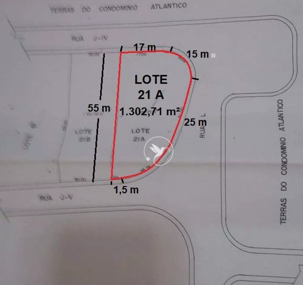 Terreno, 1302 m² - Foto 1