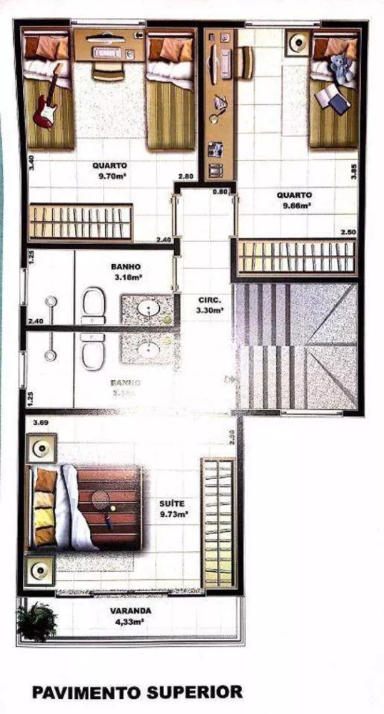 Casa de Condomínio, 3 quartos - Foto 29