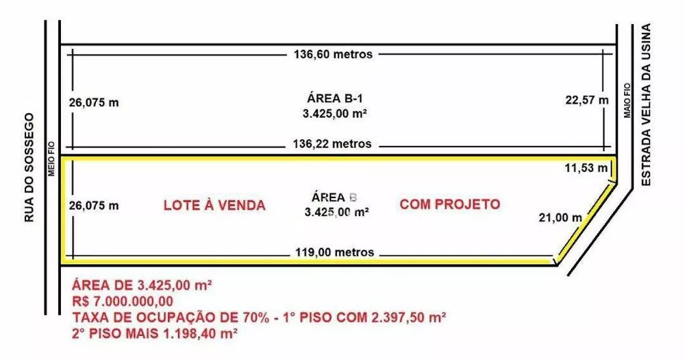 Terreno, 3425 m² - Foto 4
