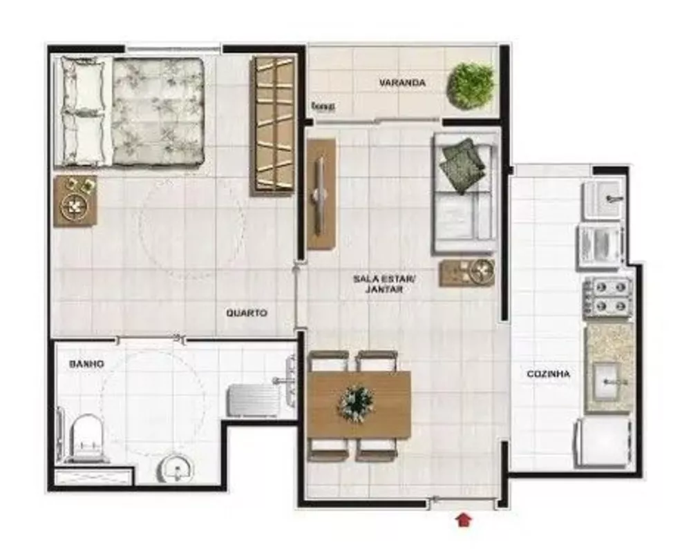 Apartamento, 2 quartos, 53 m² - Foto 22
