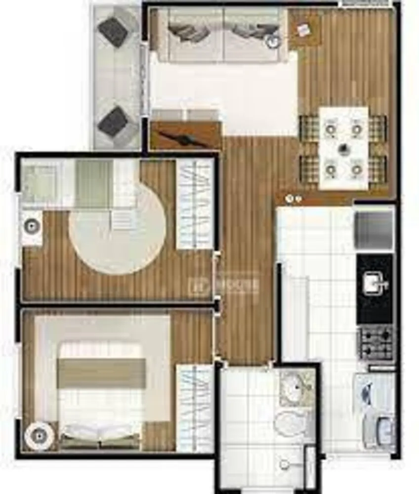 Apartamento, 2 quartos, 47 m² - Foto 4