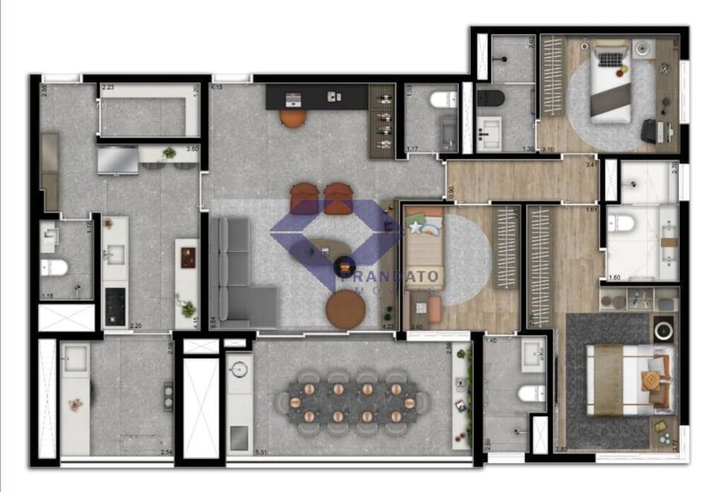 Apartamento, 3 quartos, 130 m² - Foto 15
