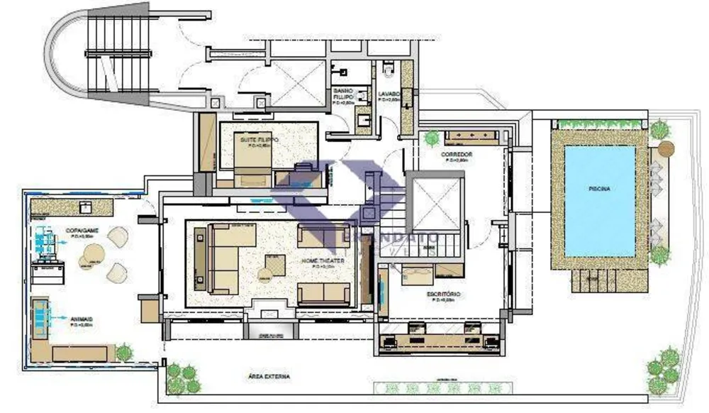 Cobertura, 4 quartos, 420 m² - Foto 9