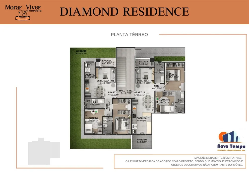 Apartamento, 2 quartos, 60 m² - Foto 5