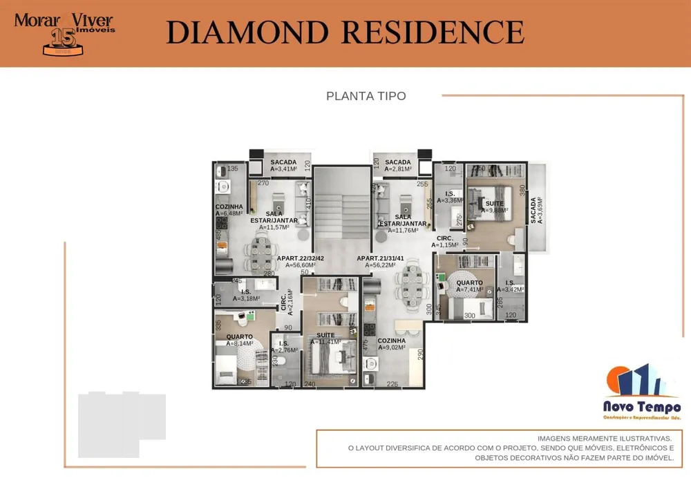 Apartamento, 2 quartos, 60 m² - Foto 8