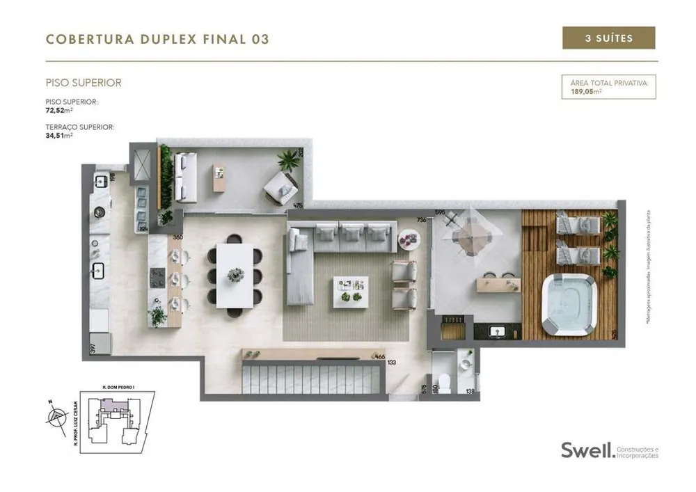 Apartamento, 3 quartos, 116 m² - Foto 15