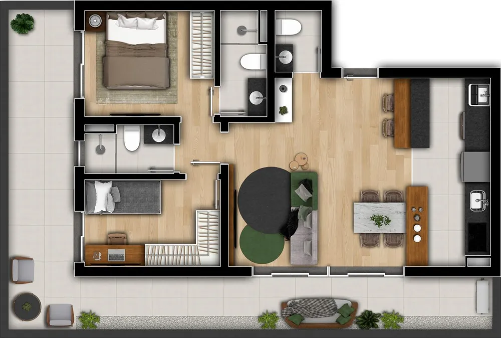 Apartamento, 3 quartos, 87 m² - Foto 12