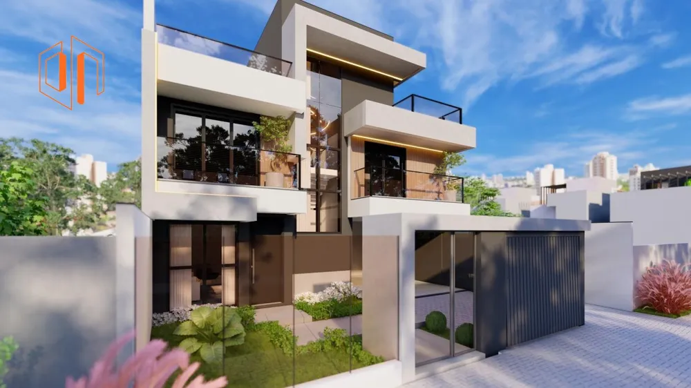 Sobrado, 3 quartos, 208 m² - Foto 1