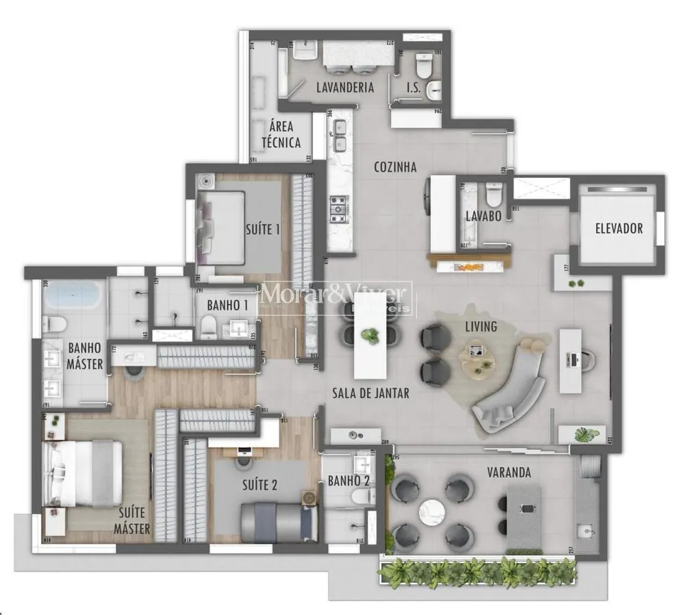 Apartamento, 3 quartos, 151 m² - Foto 35