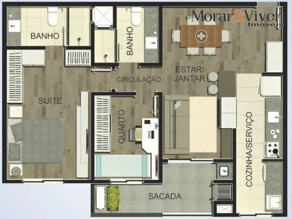 Cobertura, 3 quartos, 161 m² - Foto 7