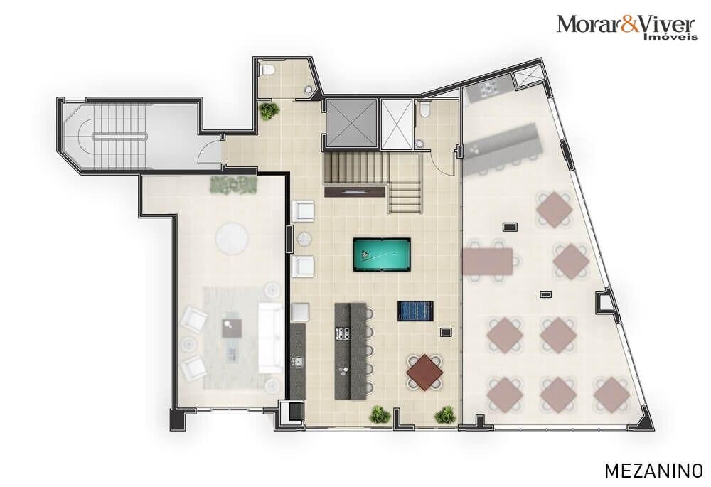 Apartamento à venda com 3 quartos, 146m² - Foto 2