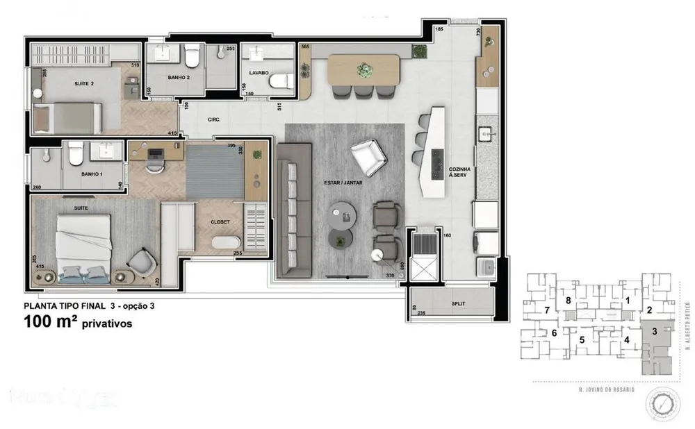 Apartamento, 2 quartos, 74 m² - Foto 10