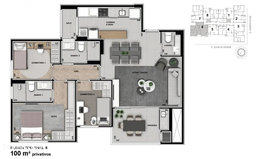 Apartamento, 2 quartos, 74 m² - Foto 5