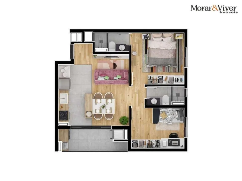 Flat/Apart Hotel, 1 quarto, 39 m² - Foto 7