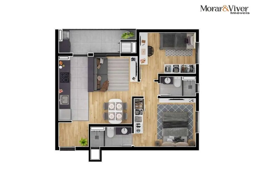 Flat/Apart Hotel, 1 quarto, 39 m² - Foto 6