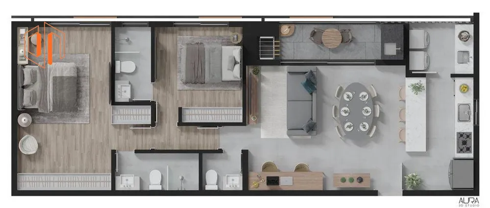 Apartamento, 2 quartos, 86 m² - Foto 28