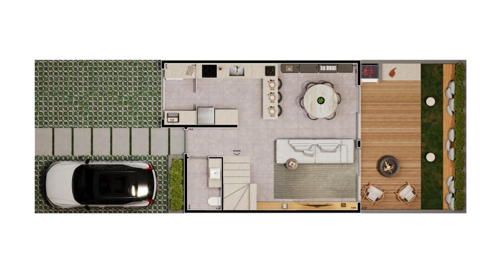 Sobrado, 3 quartos, 103 m² - Foto 19