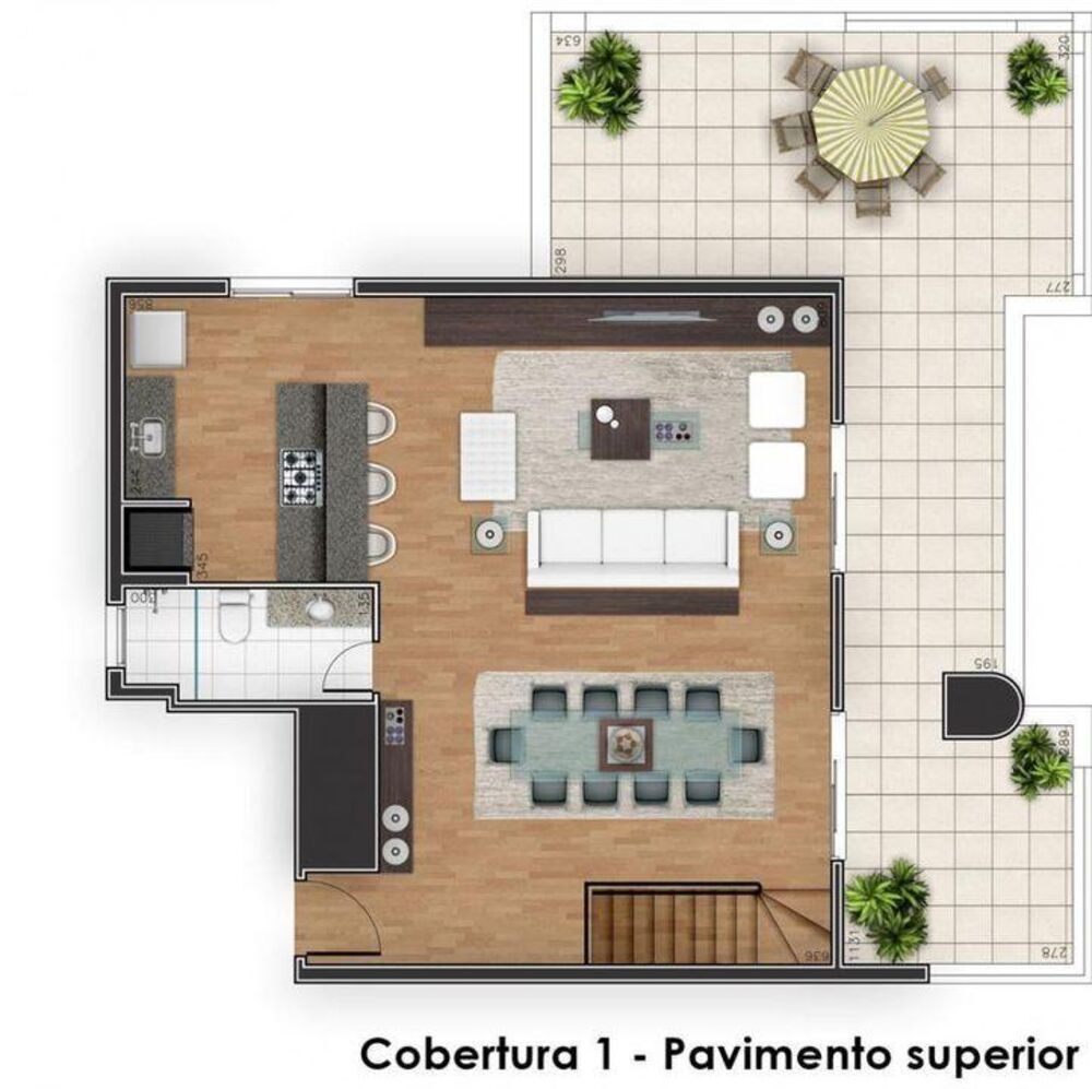 Cobertura, 3 quartos, 173 m² - Foto 14