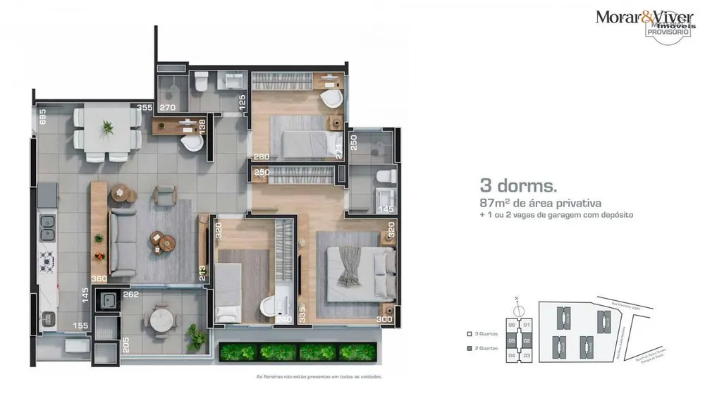 Apartamento, 3 quartos, 87 m² - Foto 7