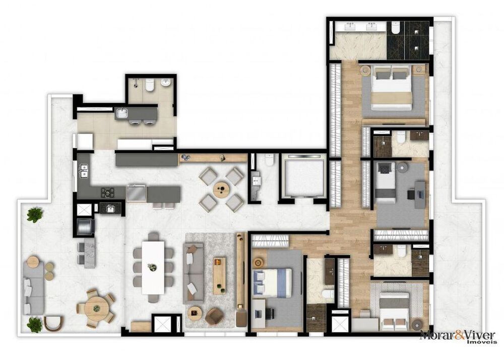 Apartamento, 3 quartos, 160 m² - Foto 16