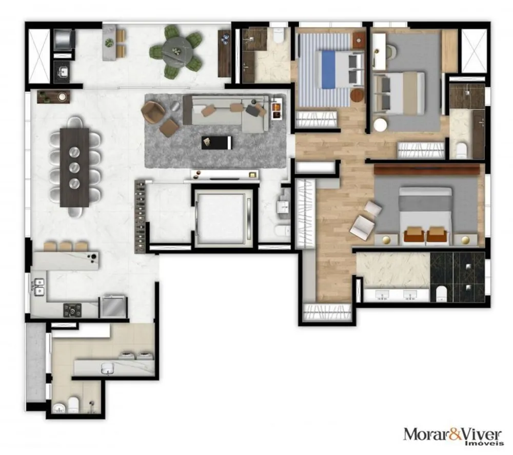 Apartamento, 3 quartos, 160 m² - Foto 23