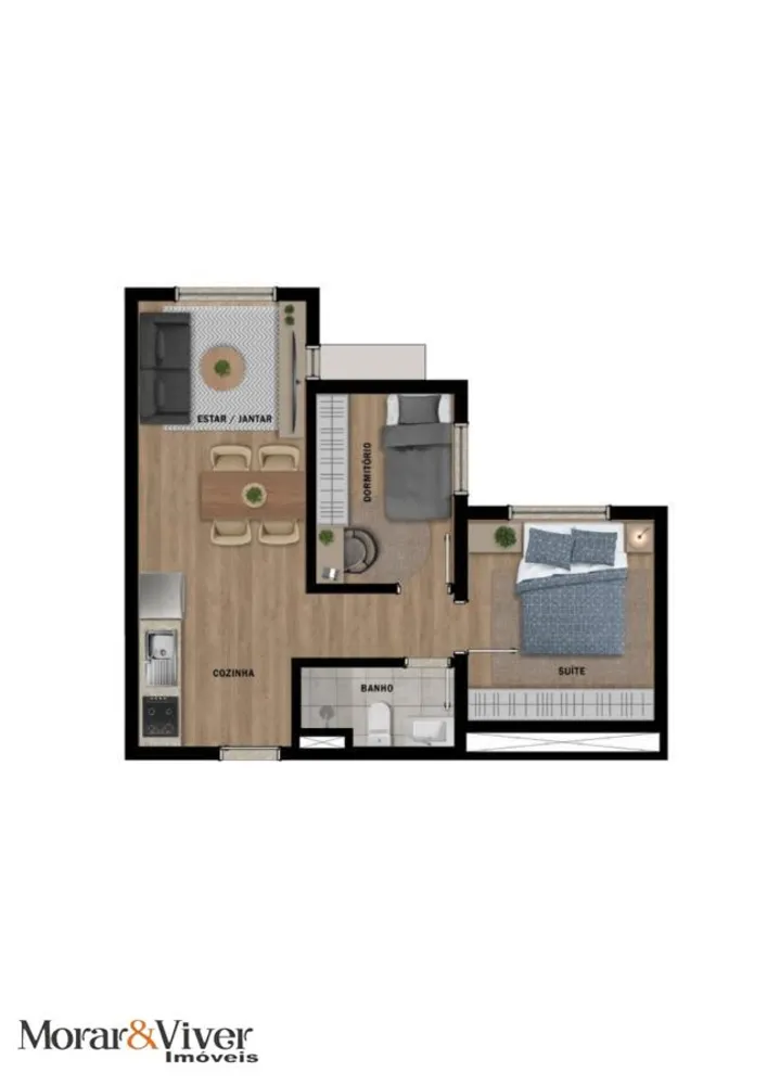 Apartamento, 2 quartos, 40 m² - Foto 15