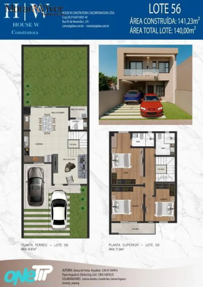 Sobrado, 3 quartos, 141 m² - Foto 6
