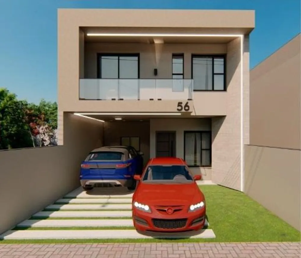 Sobrado, 3 quartos, 141 m² - Foto 1
