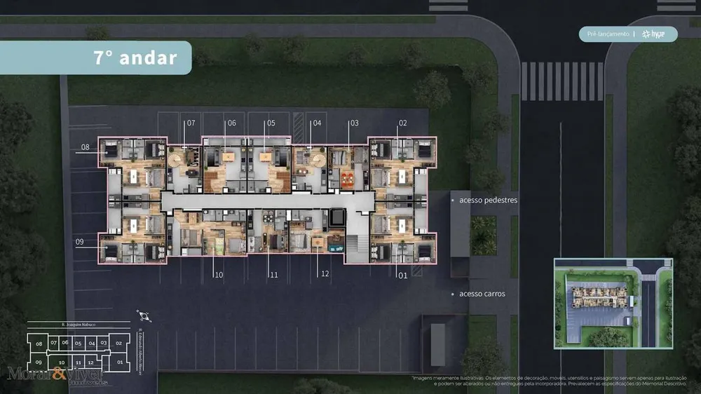 Apartamento, 2 quartos, 52 m² - Foto 22
