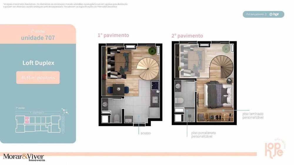 Apartamento à venda com 2 quartos, 52m² - Foto 16