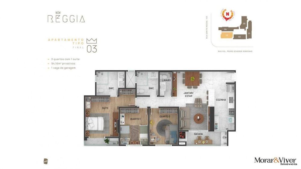 Apartamento, 3 quartos, 103 m² - Foto 6