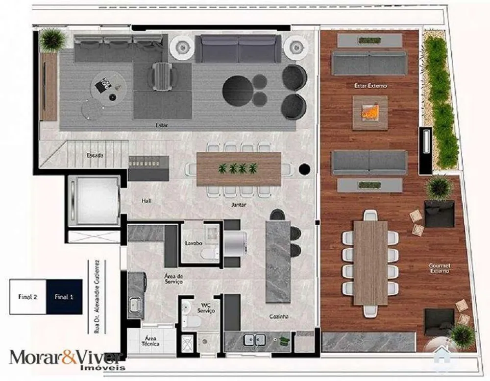 Cobertura, 3 quartos, 206 m² - Foto 11