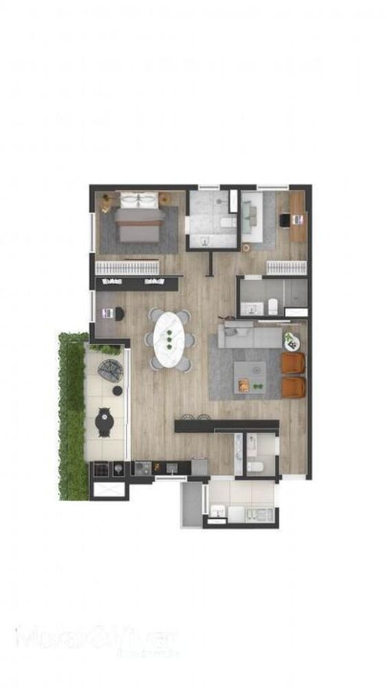 Apartamento, 3 quartos, 107 m² - Foto 12