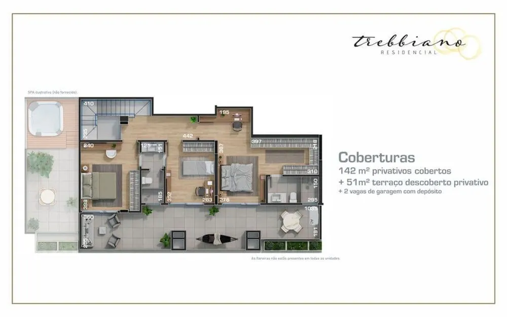 Cobertura, 3 quartos, 142 m² - Foto 9