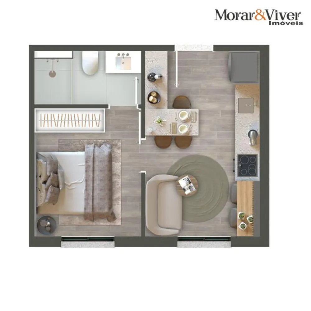 Apartamento, 1 quarto, 23 m² - Foto 11