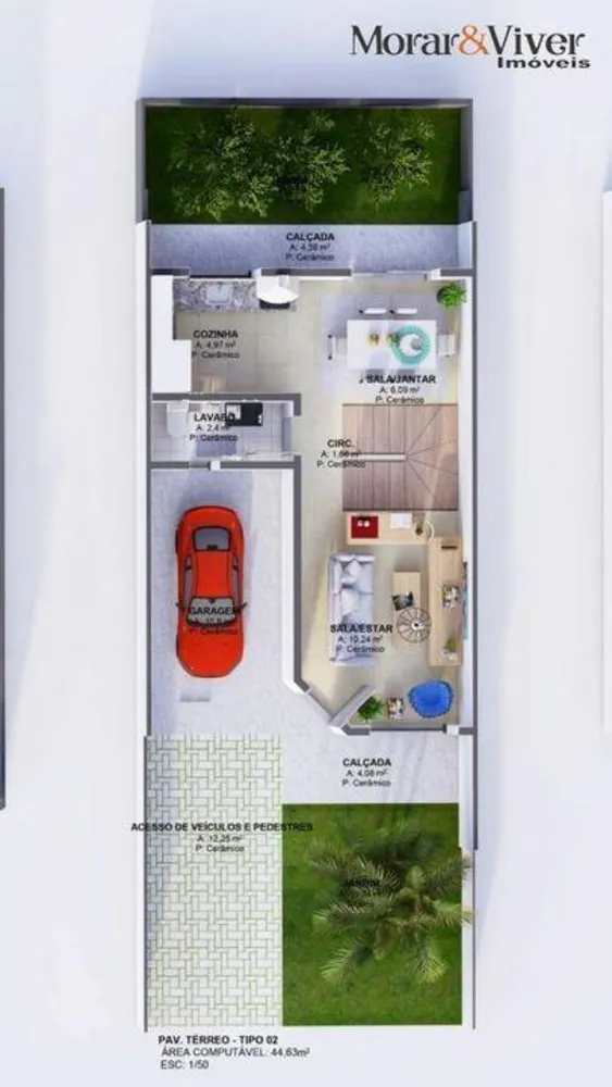 Sobrado, 3 quartos, 110 m² - Foto 7