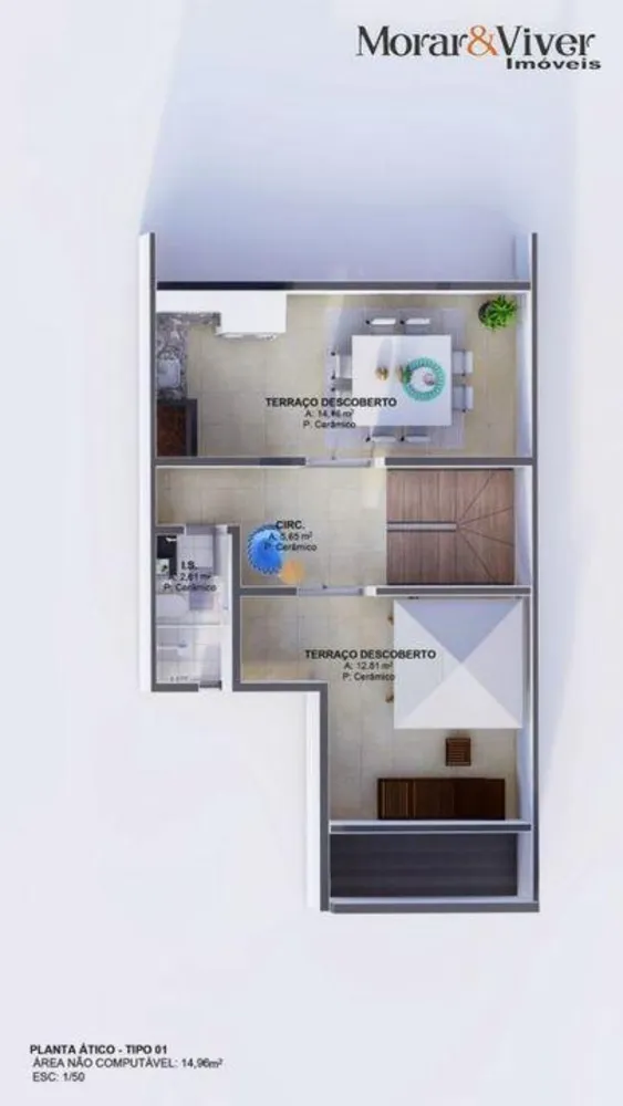 Sobrado, 3 quartos, 110 m² - Foto 11