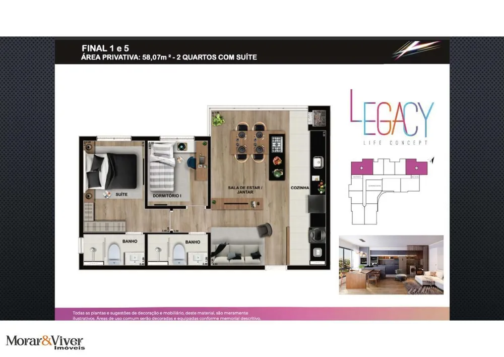 Apartamento, 2 quartos, 46 m² - Foto 10