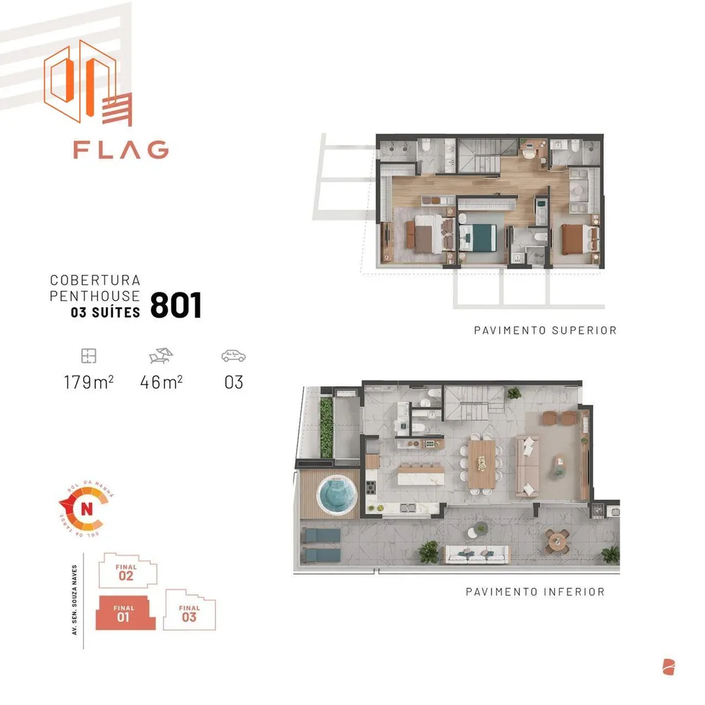 Apartamento, 3 quartos, 130 m² - Foto 7
