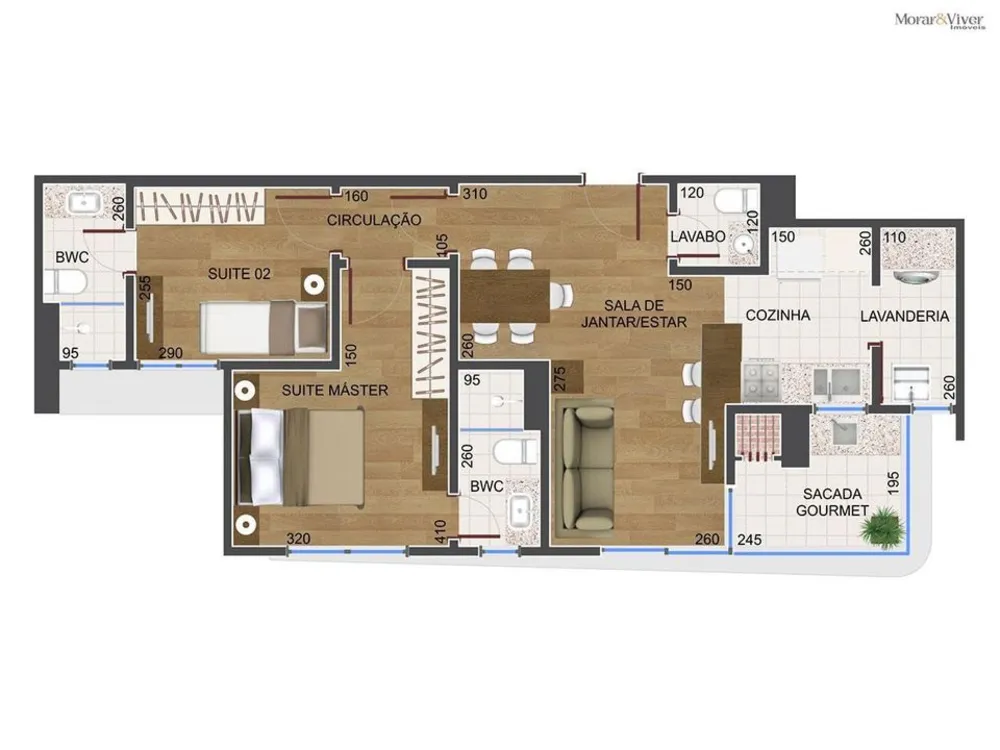 Apartamento, 2 quartos, 77 m² - Foto 16